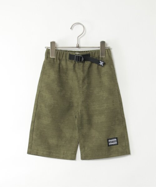 ikka パンツ ムラ染め風ハーフパンツ（120~160cm） キッズ 子供
