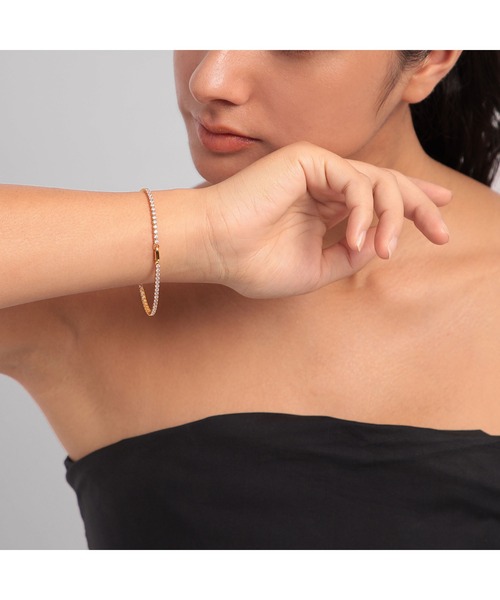 ブレスレット FINELINETATOO_テニスブレスレット_18CM レディースの画像