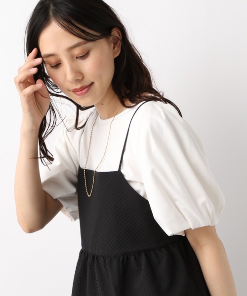 tシャツ 「洗える」 コンパクトモクロディ プルオーバー「アビガイルテープ」 レディース CA-NC0201PO]NO CONTROL AIR(ノーコントロールエアー