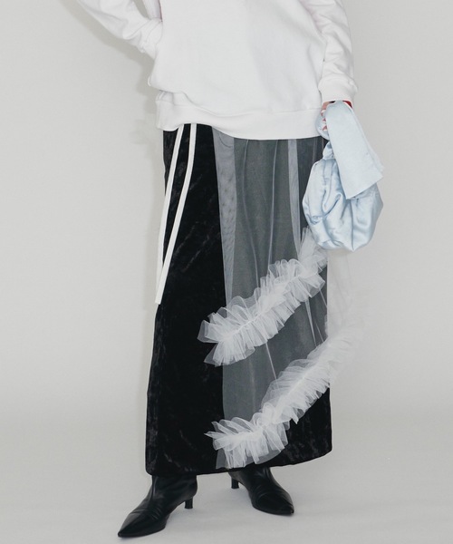 スカート Tulle wrap skirt/チュールラップスカート : ZOZOTOWN Yahoo