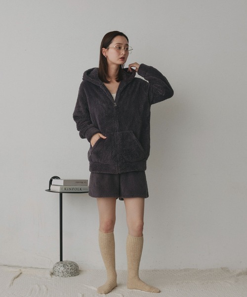 極美品★希少★ameri vintage★ノベルティ★パジャマ★ルームウェア★黒 楽天市場】パジャマ レディース ルームウェア 上下セット 黒 無地