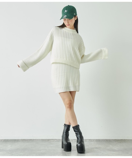 ANAP（アナップ） ワンピース プチハイニットセットアップ「親子お揃い