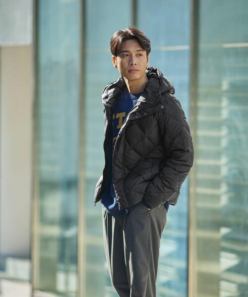 TAION（タイオン） ダウンジャケット ダウン TAION PACKABLE HOOD DOWN