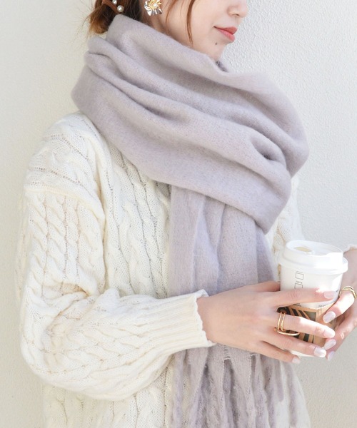 styiro マフラー ストール 「15色展開」もっちりふっくら