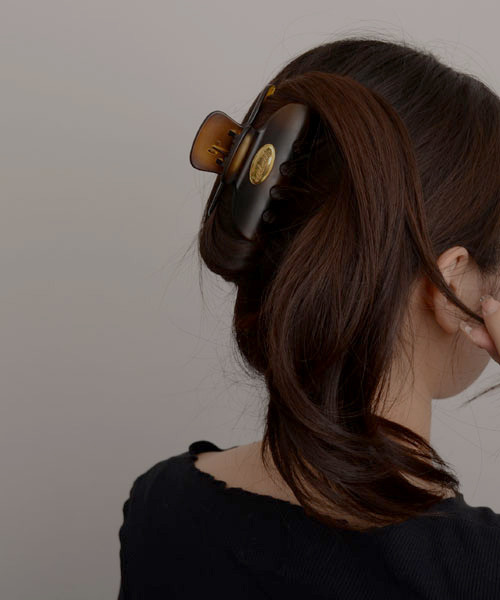 TONE SELECT GOODS ヘアクリップ 「resonance」べっ甲 マット バンス