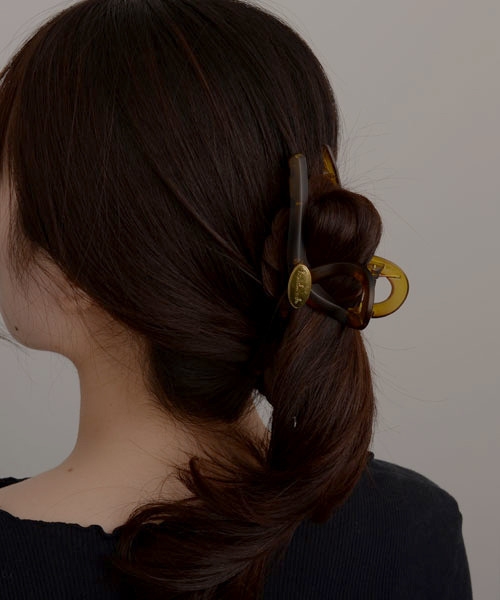 TONE SELECT GOODS ヘアクリップ 「resonance」べっ甲 マット バンス