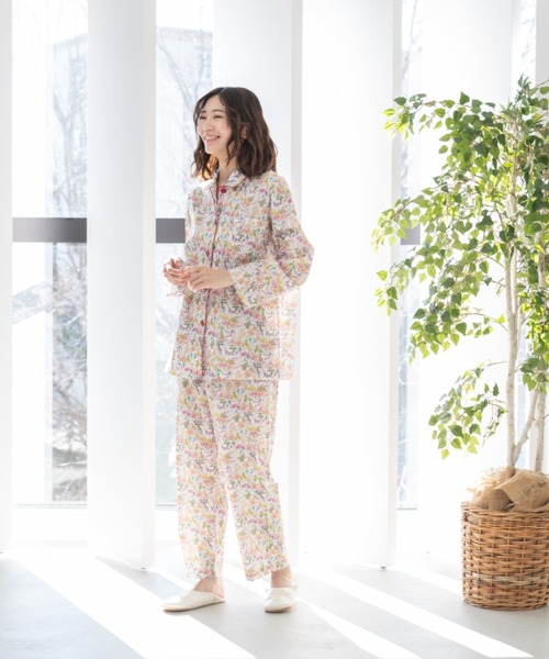 LIBERTY. パジャマ ルームウェア 「LIBERTY」タナローンプリント
