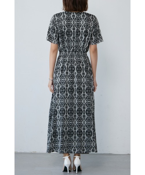 新品　エムドゥ　M.deux ロングワンピース　カシュクール女神ワンピース M.deux ワンピース 「カシュクール女神ワンピース」 : ZOZOTOWN