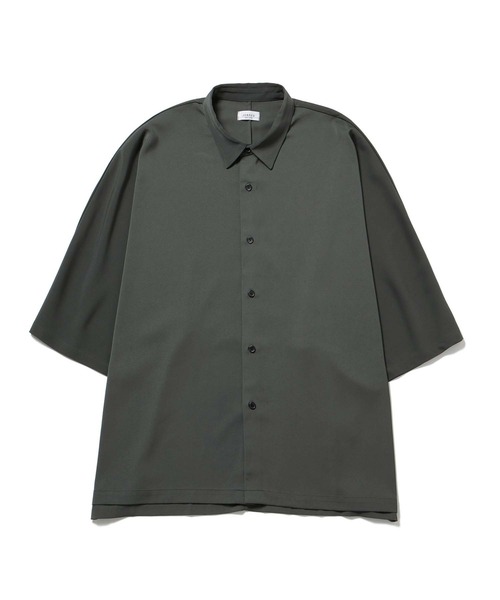JUNRED シャツ 「 新色追加 」ドレープビッグポンチョシャツ メンズ 