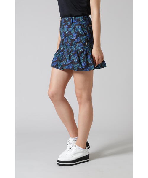 St ANDREWS スカート 「St ANDREWS」パームリーフプリントスカート