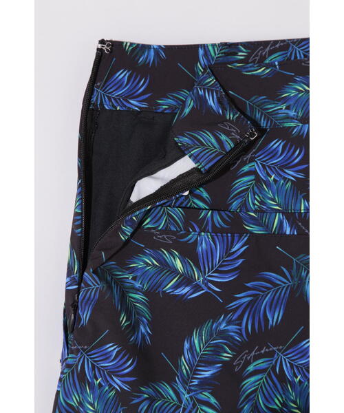 St ANDREWS スカート 「St ANDREWS」パームリーフプリントスカート