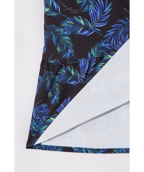 St ANDREWS スカート 「St ANDREWS」パームリーフプリントスカート