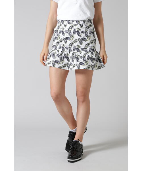 St ANDREWS スカート 「St ANDREWS」パームリーフプリントスカート