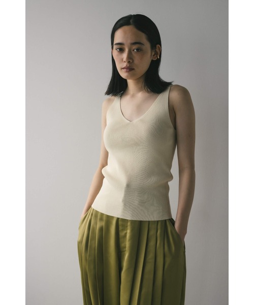 ニット セーター LINEN MIX Vネック ニット レディース plage｜LINEN MIX Vネック ニット | Rakuten Fashion(楽天
