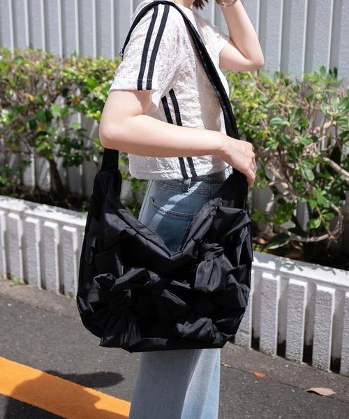 WEGO ショルダーバッグ バッグ WEGO/リボンデザインBIG