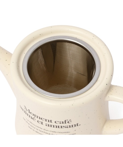 Francfranc（フランフラン） 食器 ルカフェ ティーポット アイボリー