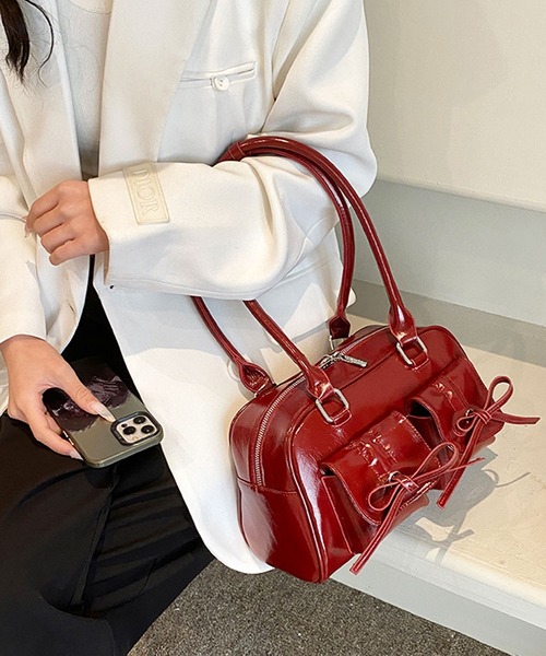 韓国デザイン 本革 レザーボストンバッグ ショルダー ハンドBAG 楽天市場】【20%offで13850⇒11080 7/26 2時まで】ボストン
