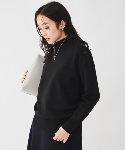 UNTITLED（アンタイトル） ニット セーター 「日本製／洗える