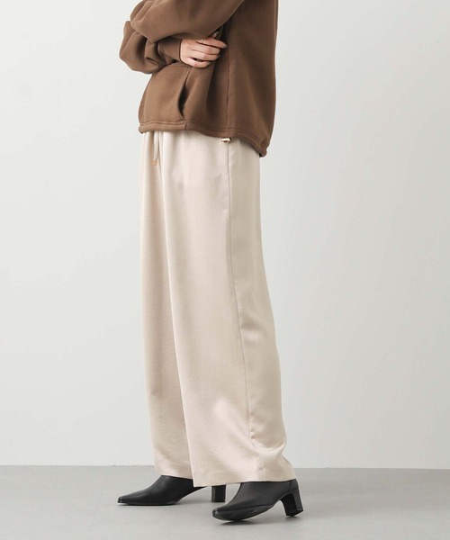 Gready Brilliant（グレディブリリアン） パンツ サテンワイドイージー