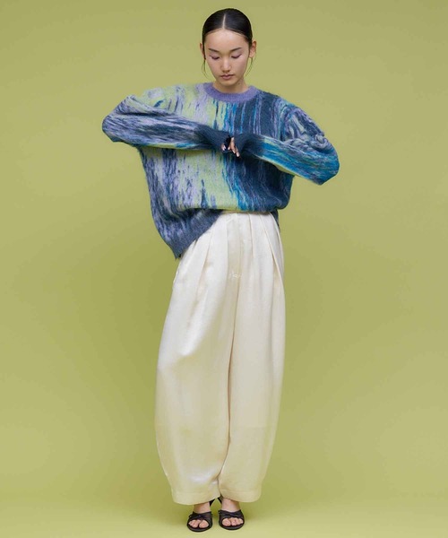THINGS THAT MATTER パンツ SATIN COCOON PANTS / サテン