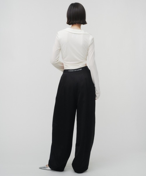 THINGS THAT MATTER パンツ SATIN COCOON PANTS / サテン