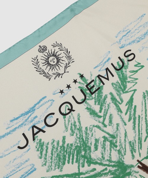 Jacquemus ジャックムス シルクバンダナ JACQUEMUS ストール マフラー LE BANDANA PALMIER レディース