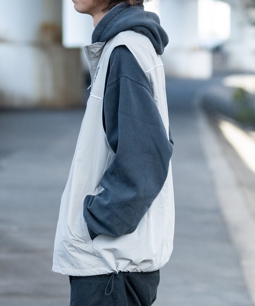 THRASHER（スラッシャー） ベスト ジレ 「at」「THRASHER/スラッシャー