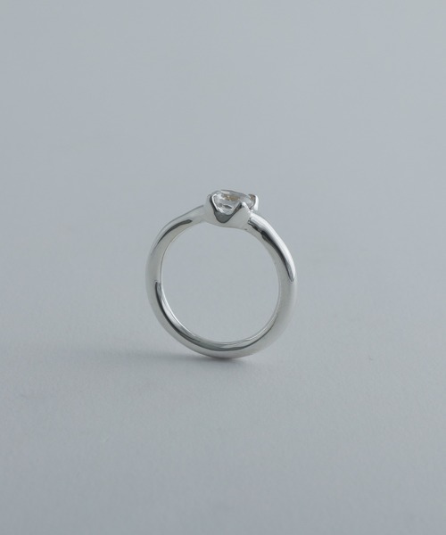 ③Diamond Shape リング Silver925 whoseA（フーシー） 指輪 リング 「silver925」StoneRing/ストーン