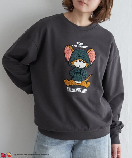 notch. トレーナー スウェット TOM and JERRY トムとジェリー サガラ