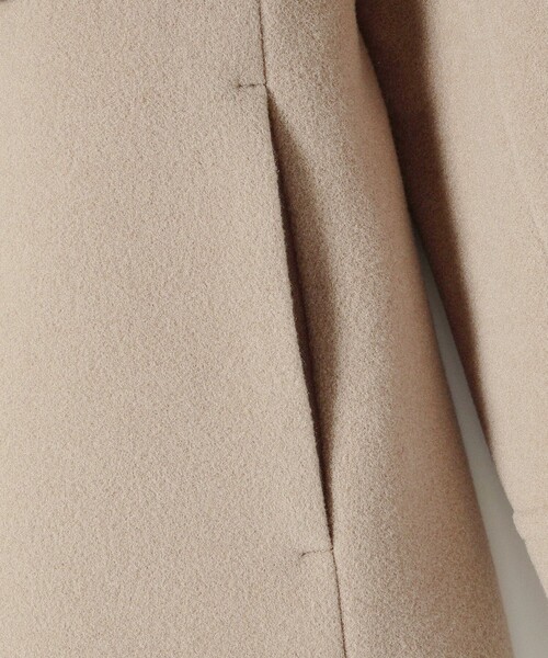 「SHIPS any」 チェスターコート 38 ベージュ レディース_画像6