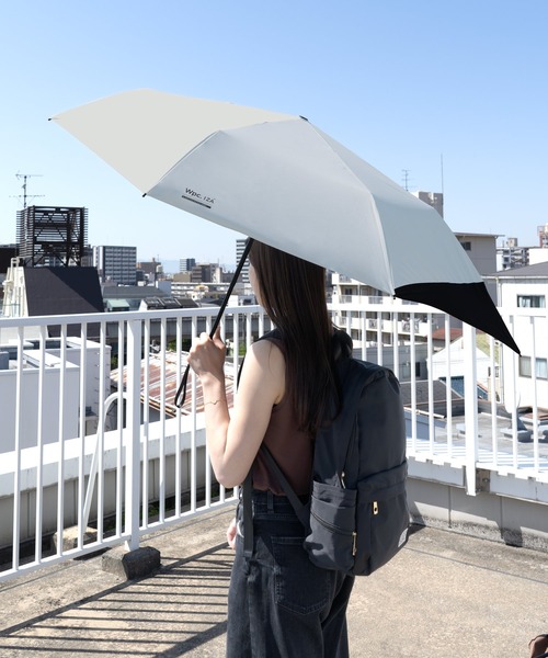 Wpc. IZA 折りたたみ傘 完全遮光 IZA「BACKPACK GUARD」 日傘