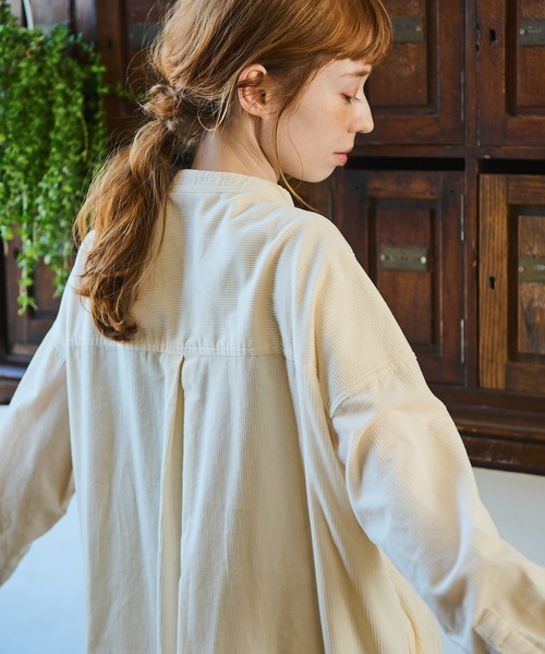 「Crisp」 長袖ワンピース FREE グリーン レディース_画像7