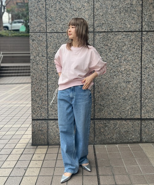 美品 24 レッドカード ダコタ ルーズ ストレート デニム ワイド Rouge vif la cle｜【RED CARD/レッドカード】別注Dakota ルーズ