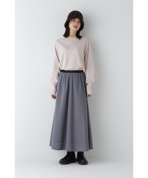 「human woman」 長袖ニット MEDIUM ブルー レディース_画像3