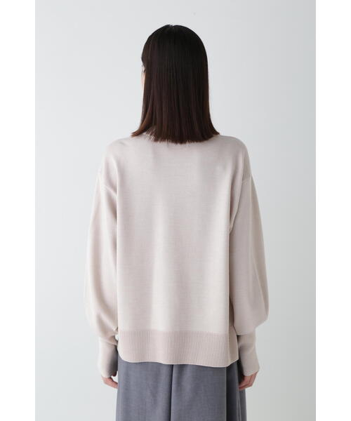 「human woman」 長袖ニット MEDIUM ブルー レディース_画像4