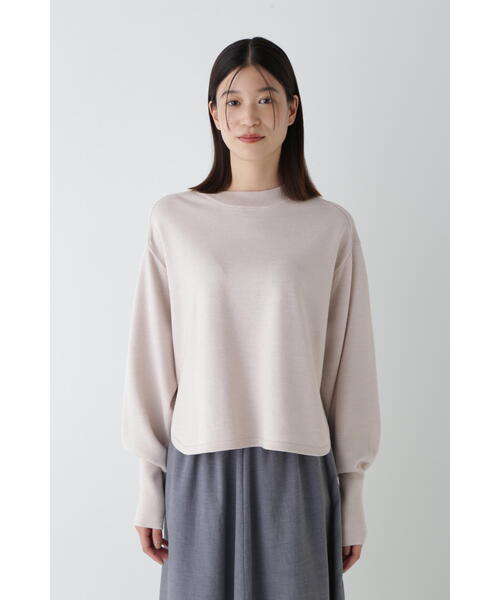 「human woman」 長袖ニット MEDIUM ブルー レディース_画像5