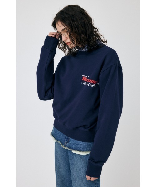 MOUSSY トレーナー スウェット NETWORK プルオーバー レディース