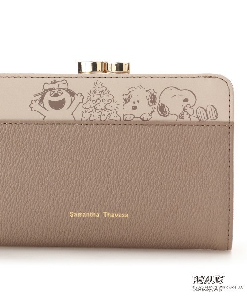Samantha Thavasa 財布 「スヌーピー」コレクション 口金折財布 