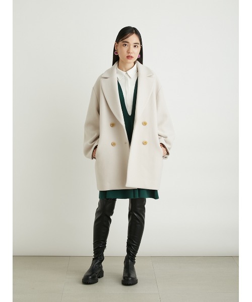 LILY BROWN（リリーブラウン） コート 0 グリーン レディース