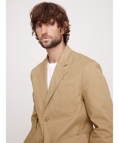 ジャケット テーラードジャケット ストレッチ チノ スポーツコート