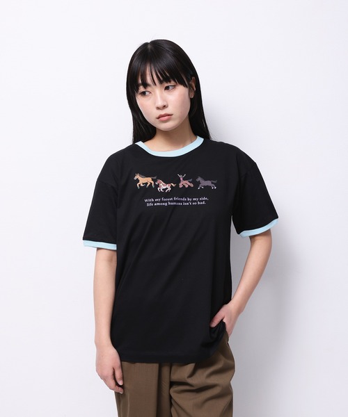 tシャツ HORSE” Midori Nakajima 半袖T レディース メンズ