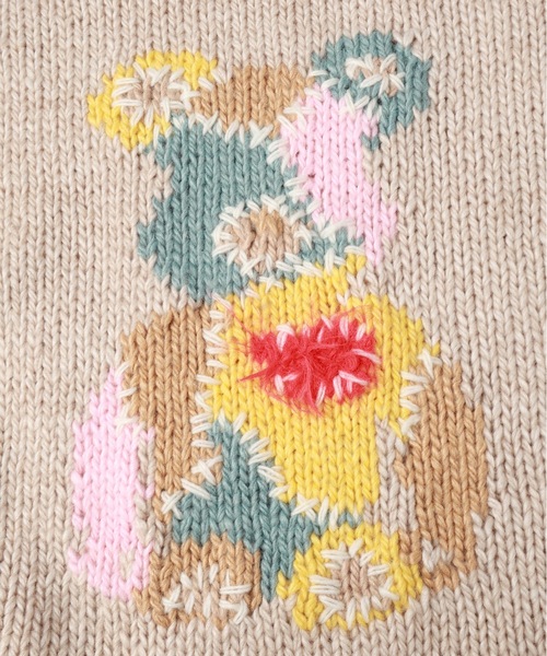 セーター ニット BE@RBRICK KNIT メンズ レディースの画像