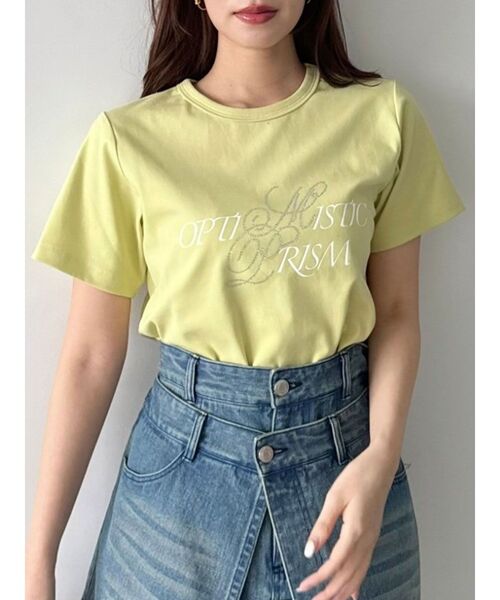 dazzlin（ダズリン） tシャツ Optimistic PrismTシャツ レディース