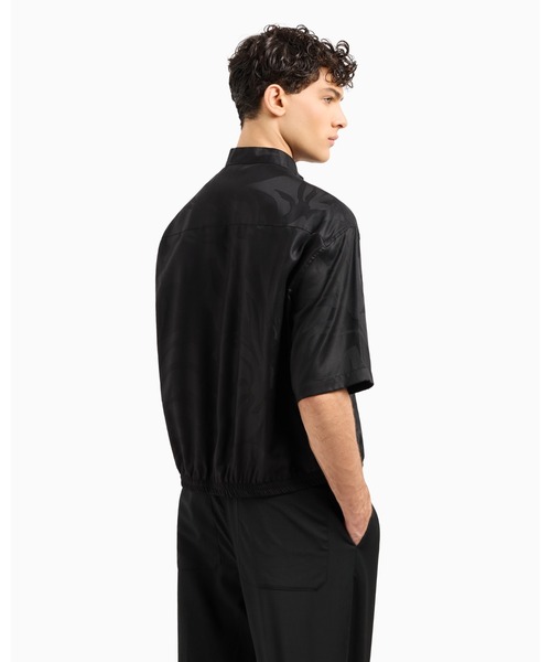EMPORIO ARMANI シャツ 「エンポリオ アルマーニ」ASV フルジップ
