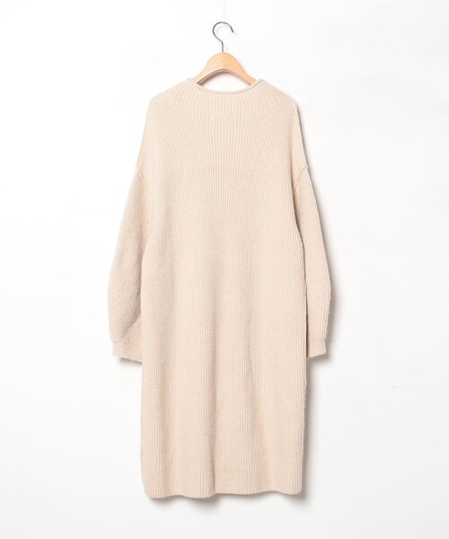 「studio CLIP」 ニットワンピース FREE ベージュ レディースの画像2