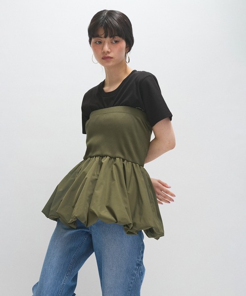 tシャツ 「サステナブル」バルーンベアセットTee レディース