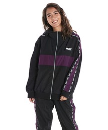 「ROXY」 ナイロンブルゾン MEDIUM ブラック レディースの画像2