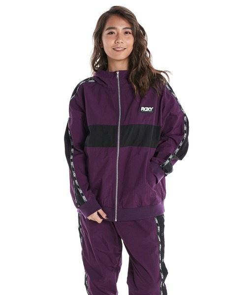 「ROXY」 ナイロンブルゾン MEDIUM ブラック レディースの画像8
