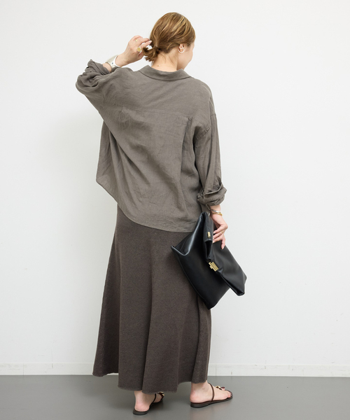 今だけお値下げ！ Deuxieme Classe✨Linen シャツ　ショート丈 今だけお値下げ！ Deuxieme Classe✨Linen シャツ ショート丈