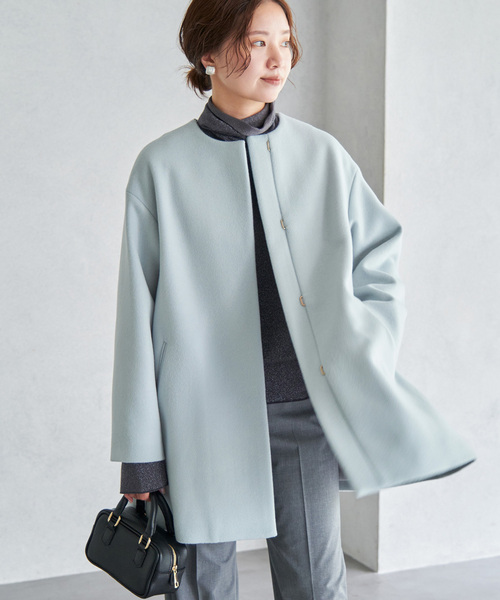 最終価格☆IENA☆美品ブルー コート 最終価格☆IENA☆美品ブルー コート IENA（イエナ） コート 38